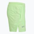 Pánske bežecké šortky Under Armour Launch 5" lumos lime/white 3