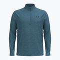 Pánske tričko longsleeve Under Armour Tech Textured 1/2 Zip boundless blue/black