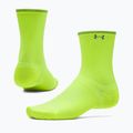 Ponožky Under Armour Velociti Lite Crew high vis yellow/high vis yellow/white 3