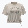 Dámske tréningové tričko Under Armour Bungee Hem Tee summit white/khaki base