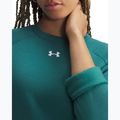 Dámska mikina Under Armour Rival Fleece Crew rack green/white 3
