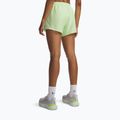 Dámske bežecké šortky Under Armour Fly By 3" lumos lime/white 3