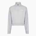 Dámska mikina Under Armour Rival Fleece Script HZ blue gray light heather/white
