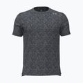 Pánske bežecké tričko Under Armour Velociti Pro Print black/black/metallic silver