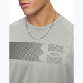 Pánske tréningové tričko Under Armour Tech Graphic Tee titanium/black 3