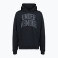 Pánska mikina Under Armour Rival LW Graphic Hoodie black/black 4