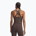 Dámske tréningové tričko Under Armour Meridian Contour Tank peppercorn/white/peppercorn 2