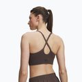 Fitness podprsenka Under Armour Vanish Seamless Low peppercorn/kona brown 2
