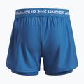 Detské tréningové šortky Under Armour UA Tech Play Up 2IN1 Shorts aegean blue/white 2