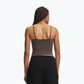 Dámske tréningové tričko Under Armour Meridian Support Tank peppercorn/peppercorn 2