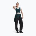 Dámske tréningové nohavice Under Armour Rival Woven Core Pants black/white 2