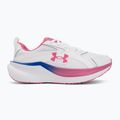 Dámske bežecké topánky Under Armour Assert 11 white/pink frenzy/pink frenzy 2