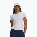 Dámske tréningové tričko Under Armour Motion Fitted SS white/halo gray