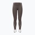 Dámske tréningové legíny Under Armour Meridian Contour Stirrup Leggings peppercorn/white/peppercorn