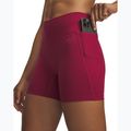 Dámske tréningové šortky Under Armour Motion Middy claret/ox blood 4