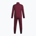 Detská tepláková súprava Under Armour Knit Track Suit vintage maroon/fresco blue/white 2