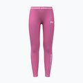 Detské legíny Under Armour HeatGear Branded Leggings pink frenzy/white