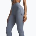 Dámske tréningové legíny Under Armour Vanish Elite Leggings blue wind/metallic silver 4