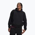 Pánska mikina Under Armour Icon Heavyweight Terry Hoodie ultimate black/ultimate black