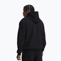 Pánska mikina Under Armour Icon Heavyweight Terry Hoodie ultimate black/ultimate black 2