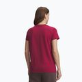 Dámske tričko Under Armour Rival Core claret/white 2