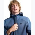 Pánska tréningová mikina Under Armour Unstoppable Fleece downpour gray/black 5