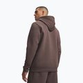 Pánska mikina Under Armour Essential Fleece Hoodie peppercorn/peppercorn 2