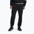 Pánske nohavice Under Armour Icon Fleece Taped Jogger ultimate black/white