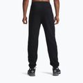 Pánske nohavice Under Armour Icon Fleece Taped Jogger ultimate black/white 3