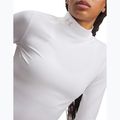 Dámske tréningové tričko longsleeve Under Armour ColdGear Mock LS white/halo gray 3