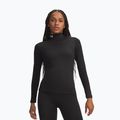 Dámske tréningové tričko longsleeve Under Armour ColdGear Mock LS ultimate black/white