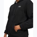 Pánska mikina Under Armour Rival Fleece Full Zip ultimate black/white 3