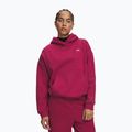 Dámska mikina Under Armour Icon Fleece Hoodie claret/white