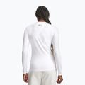 Dámske tréningové tričko longsleeve Under Armour ColdGear Crew white/halo gray 2