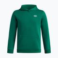 Detská mikina Under Armour B Rival Fleece Hoodie campus ivy/white