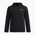 Detská mikina Under Armour B Rival Fleece Hoodie ultimate black/white