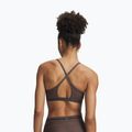Fitness podprsenka Under Armour Crossback Low peppercorn/kona brown 2