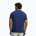 Pánske bežecké tričko Under Armour Velociti Pro SS blackout navy/reflective 2