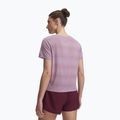 Dámske bežecké tričko Under Armour Velociti SS mauve pink/reflective 2