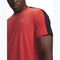 Pánske bežecké tričko Under Armour Velociti Reflect heritage red/black/reflective 3