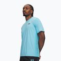 Pánske tréningové tričko Under Armour Tech Utility SS fresco blue/black