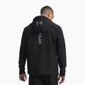 Pánska tréningová bunda Under Armour Tech Utility Woven Jacket black/black/steel 2