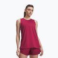 Dámske tréningové tričko Under Armour Tech Tank Solid claret/ox blood