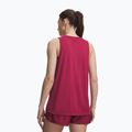 Dámske tréningové tričko Under Armour Tech Tank Solid claret/ox blood 2