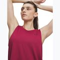 Dámske tréningové tričko Under Armour Tech Tank Solid claret/ox blood 3