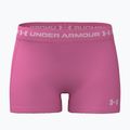 Dámske tréningové šortky Under Armour HeatGear Shorty pink frenzy/prime pink