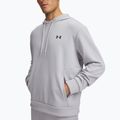 Pánska mikina Under Armour Flex Fleece Hoodie mod gray/black 3