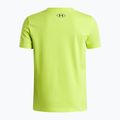 Detské tričko Under Armour Sportstyle Left Chest green citrine/black 2