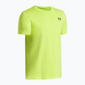 Detské tričko Under Armour Sportstyle Left Chest green citrine/black 3