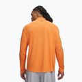 Pánska mikina Under Armour Tech Textured 1/2 Zip LS outrageous orange/black 2